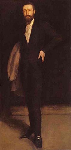 Arrangement in Black : ressentez la poésie d'une peinture à l'huile Whistler historique