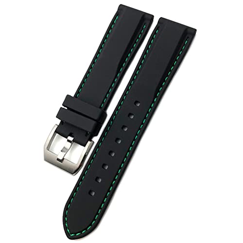 Bracelet caoutchouc silicone pour Iwc Spitfire sangle de voyage