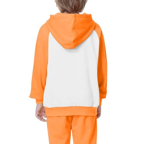 Hoodies for Teen Girls Oversized Long Sleeve Color Block Sweatshirts Kids Casual Comfy Pullover Tops Y2K Trendy Clothes3