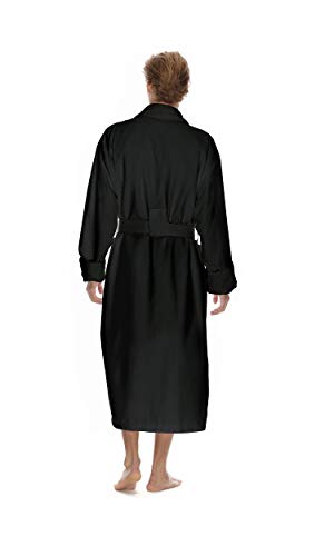 Image of Men's Luxury Hotel Robe by Boca Terry, Microfiber Spa & Resort Bath Robe | Soft, warm hotel-style bathrobe, full length