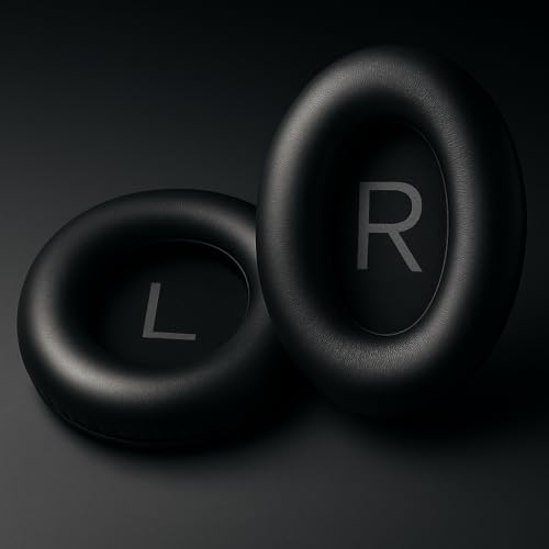 Premium Protein Leather Replacement Earpads para Bose NC700 - Almohadillas de oído de espuma viscoelástica suave con paño de limpieza y video de instalación (Compatible con auriculares Bose Noise Cancelling 700) miniatura 4
