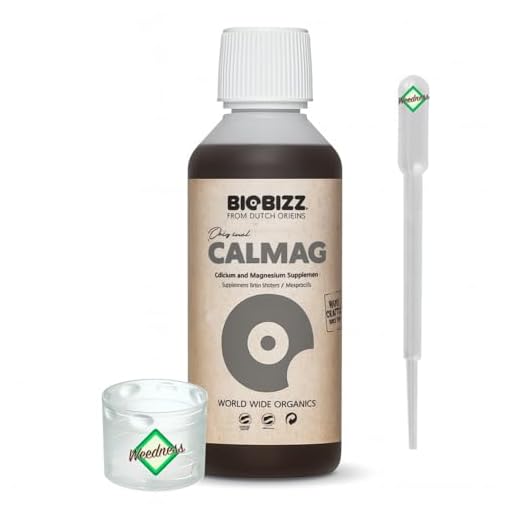 Weedness BioBizz CalMag 1 Liter - Naturdünger NPK Dünger Grow Flüssig Bio Organischer Tomaten Gurken