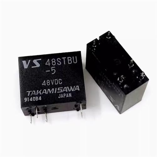 Relais 48STBU-5 Commutation stable 48V DC 10A pour circuit PCB