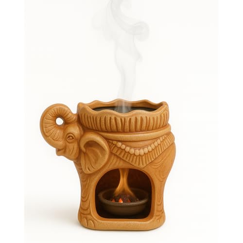 Image of Cortina Ceramic Electric Wax Melt Warmer with Silicone Dish | Fragrance Oil Burner for Scented Wax Cubes & Essential Oils | Stylish Wax Melter for Home, Bedroom, Office Dcor & Gift Use | Color 5
