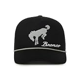 Ford Bronco Logo Black Colorway Adjustable Rope Trucker Hat
