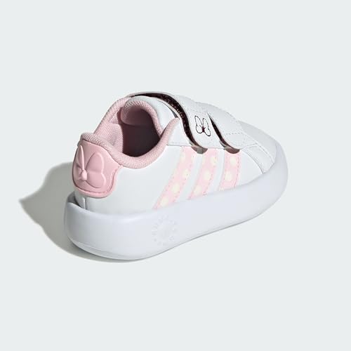 adidas Unisex Kinder X Disney Minnie Mouse Grand Court Shoes Kids Schuhe, FTWR White Clear Pink Chalk White
