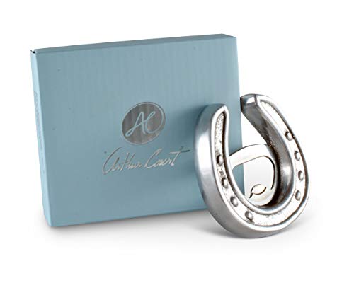 Arthur Court Designs Aluminum Western Lucky Horseshoe Bottle Opener 3 Inch Long #TOP8