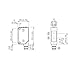 WL100-2P3439 retroreflective photoelectric Sensor 30v Double Lens Industrial Sensor(WL100-2P3439)
