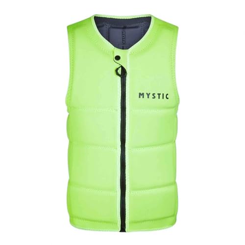 Mystic Brand Wake FrontZip Prallschutzweste 2021 Yellow 40 L