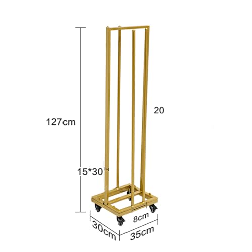 Support de rangement pour cintres de magasin de détail et dressing