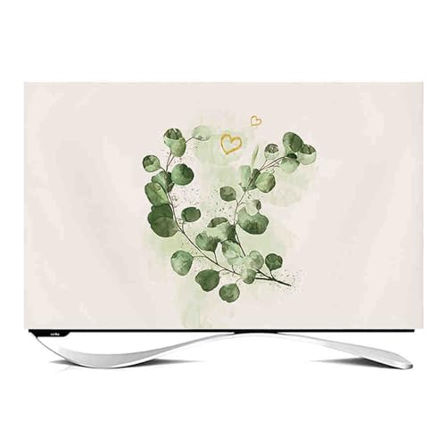 Cooalinar TV Abdeckung Staubschutzhülle,Schutzhülle für Fernseher,TV Display Staubschutzhülle,Drucken Hülles Bezug Für Fernsehen Schutzhülle,Universal,3D-Motive,für 24-65 Zoll Flachbildfernseher