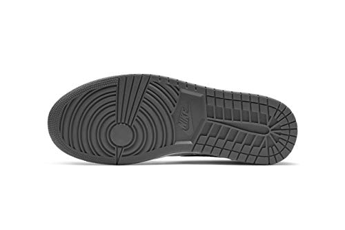 Tênis Masculino Basquete Air Jordan One Preto e Branco (41)