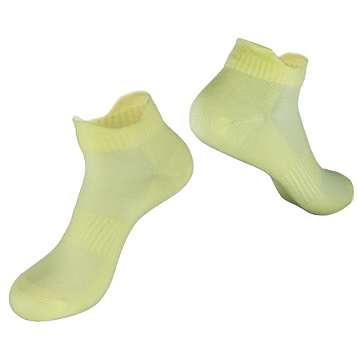 Image of Womens Anti Odor Breathable Moisture Wicking Sports Cotton Low Cut /Quarter Crew Socks for Athletes Foot