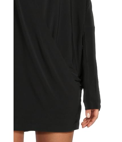 Norma Kamali Women's Dolman Wrap Mini Dress4