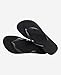 Havaianas Slim Flatform, Chanclas para Mujer, Negro (Black 0090), 37/38 EU