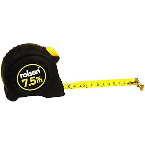 Rolson 50567 7.5m Tape Measure with Lock Cover