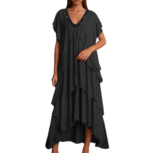Vestidos Largos Elegantes para Bodas Coctel Honor Navidad Comunion Eventos Frescos Champagne Corte Universitaria Economicos Ganchillo Abuelitas Tejano Rojos Oferta XXL Jackie Raso Trabajo