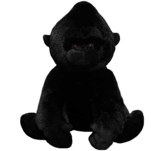 [Squisita fattura]: in termini di tecnologia di produzione, questo peluche è eccellente. Dal taglio alla cucitura, ogni processo è rigorosamente controllato. I tratti del viso sono realizzati con ricami raffinati o con tecniche di stampa e tintura, con linee morbide e naturali e un abbinamento di colori armonioso, che delinea vividamente l'espressione dello scimpanzé. Le articolazioni delle varie parti del corpo sono piatte e solide, i punti sono sottili e uniformi e non ci sono fili extra, il