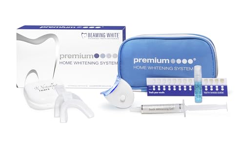 Beaming White Premium Kit | 10 ml de gel | Jusqu'à 7 teintes | Sûr et indolore | Kit professionnel