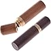 Chiloskit 2pcs 3" Embroidery Wood Sewing Needle Case Toothpick Storage Box Case Organizer Leather Craft DIY Tool