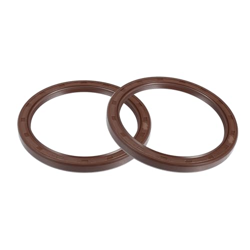 uxcell 2pcs Car Oil Pump Crankshaft Seal Replacement for Hyundai Santa Fe 2000/11-2006/03 No.MD372251