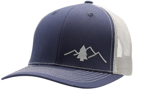 Lindo Trucker Hat  The Great Outdoors Navysilver