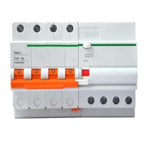 Disjoncteur de protection contre les fuites EA9RN4C2530CA 4P C 25A 30mA pour tableau électrique