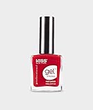 KISS NEW YORK Gel Strong Nail Polish .44oz - KNP013 Bloody Lips