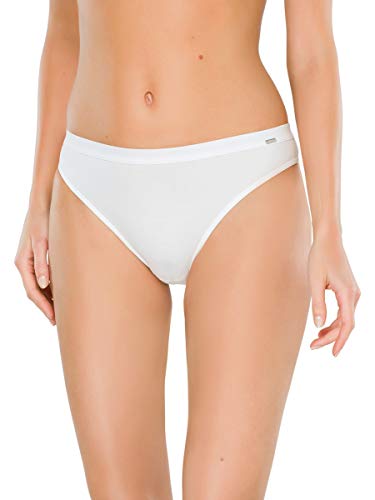 Preisvergleich Produktbild Schiesser Damen Slip Rio, Gr. 38 (Herstellergröße: 038), Weiß (sekt 403)