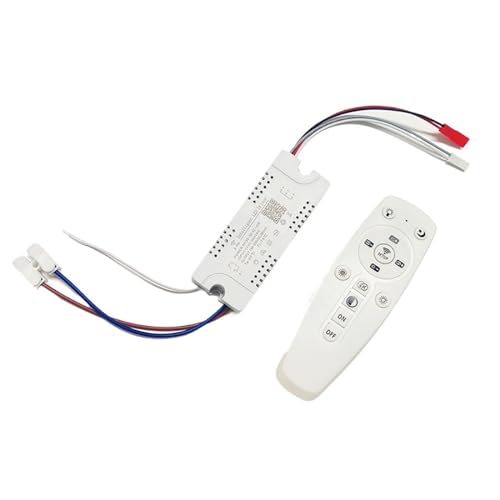 Lustre à couleur variable géré par pilote LED 2,4 G et télécommande longue portée