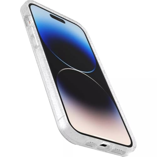 OtterBox iPhone 14 Pro Max (ONLY) Symmetry Series Case - Stardust (Clear/Glitter), Ultra-Sleek, Wireless Charging Compatible, Raised Edges Protect Camera & Screen by OtterBox - Used condition - Image 4