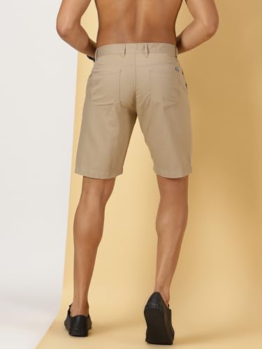 Image of Thomas Scott Men's | Solid | Chino Shorts | Regular Fit | Cotton Elastane | Above Knee | Casual Short