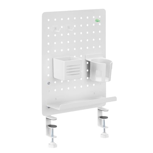 LogiLink PB0104 - Lochplatten Klemmorganizer für Schreibtische, Lochabstand 32 mm