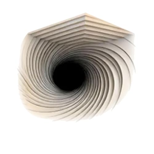 Impossible Corners - Arte de pared que reforma la realidad, arte de pared 3D, ilusión de esquina, cubo de efecto, ilusión óptica, calcomanía de esquina, novedosa esquina extraíble, decoración del
