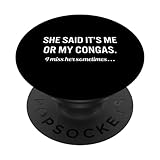 Photo Gallery divertente congas citazione strumento musica popsockets popgrip intercambiabile Photo Gallery divertente congas citazione strumento musica popsockets popgrip intercambiabile