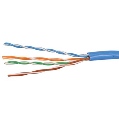 Cable de red Ethernet categoría 5e 30.48 m azul miniatura 1