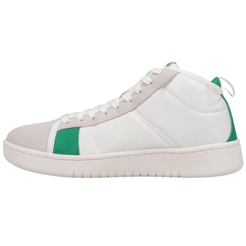 Prince Mens Vintage Cup Baseline High Sneakers Shoes Casual - Green, White - Size 43 M3