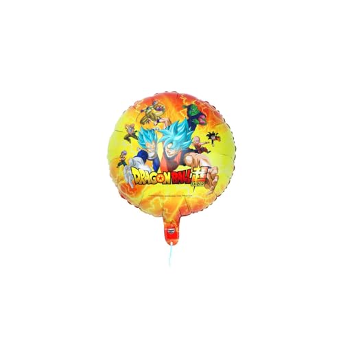 Ballon aluminium rond 43cm Dragon Ball Z - Orange