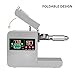 820W Electric Oil Press Machine, Full Stainless Steel Foldable Oil Extractor, Hot/Cold Press Oil Maker Machine with Intelligent Control & Display/Hopper/Filter for Peanut Soybean