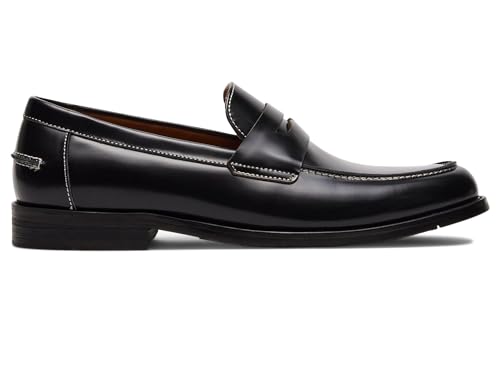 Mocasín Natan Penny Steve Madden para hombre en color negro talla 43 EU 4