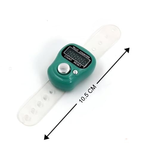 Image of 99999 5 Digit Multiuse Digital Electronic Portable Mini Hand Tally Clicker Counter Finger Ring Mantra Jaap Device Machine Cricket Umpire Counting Zikr Ziker Dhikr (2 1011)