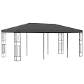 THEMEPT Elegant Outdoor Gazebo for Quality Family Time, Spacious & Stylish Design, Durable Steel Frame, Anthracite Fabric