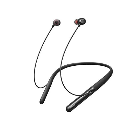 OPPO Bluetooth-hörlurar, Bluetooth 5.0 In-Ear Sport trådlösa hörlurar - Stereohörlurar för löpning gym brusreducering ANC Enco Q1 (svart)