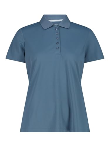 Polo femme CMP anti-transpiration et élégant en piqué