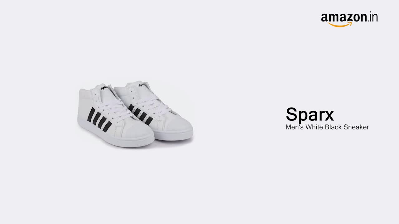 Buy Sparx Men's Sm-607 White Sneaker-9 UK (SM607WHBK009) at