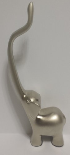 Swissco Ring Holder Elephant Silver Tone
