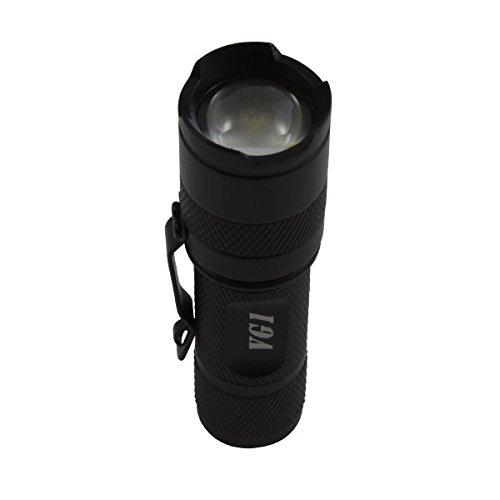 Helotex Vg1 Cree Led Adjustable Focus Aa Zoom Flashlight #TOP7