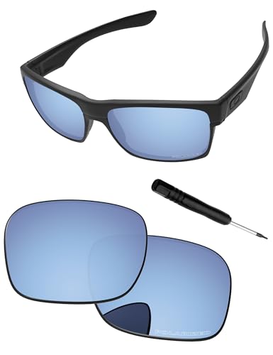 Image of Replacement Lenses & Screwdriver for Oakley TwoFace OO9189 Sunglass - Precision Fit, UV Block & Impact Resistant