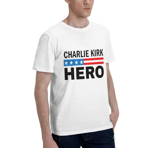 Hero Charlie Kirk Shirts Men's T Shirt3