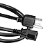 AYBB 5ft AC Power Cord Cable Compatible with SVS PB-3000 PB-4000 Ported Powered Subwoofer 3-Prong